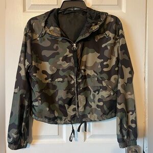 Camouflage Women's Windbreaker